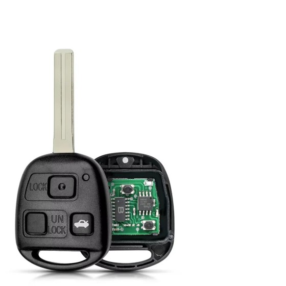 2001-2010 Lexus / 3-Button Remote Head Key / PN: 89070-50660 / HYQ12BBK (AFTERMARKET)